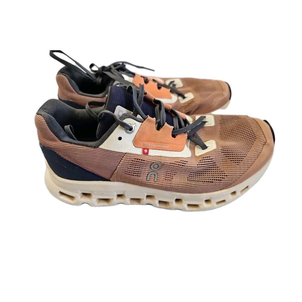 On Cloud Cloudstratus Cork Fawn Running Comfort Shoes Women's Size 8.5 Athletic